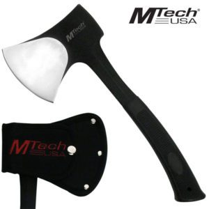 MT-AXE MTech Black Hatchet with sheath