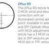Meopta 3-18x56 MeoPro Optika 6 FFP RD ZPLUS recticle