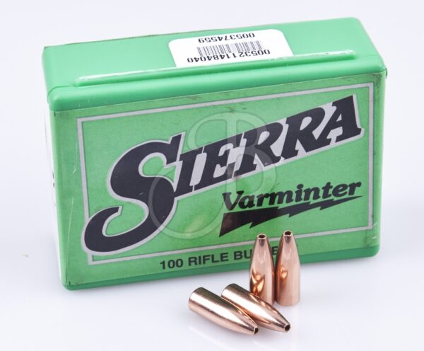 Sierra 1510 Projectiles 6mm 75gr Hollow Point 100 bullet case
