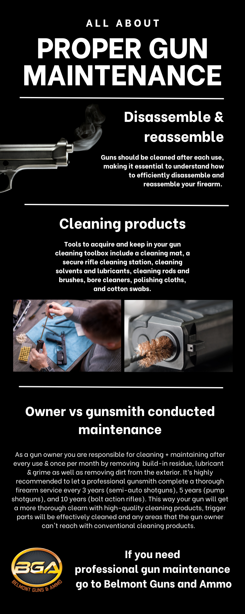 all you need to know about gun maintenance